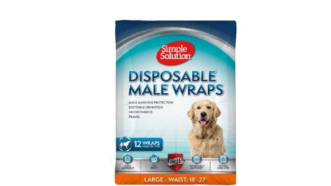 Πάνα ζώνη DISPOS.MALE WRAP LRG 12pcs