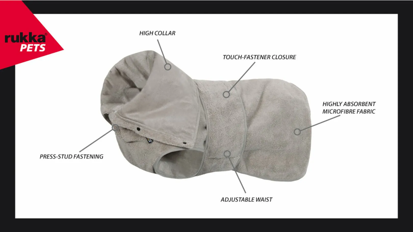 Μπουρνούζι σκύλου Micro bathrobe