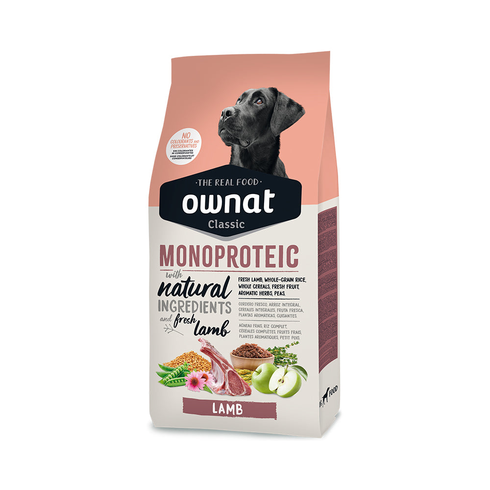 Ownat Classic Monopretic Adult - Αρνί 12Kgr