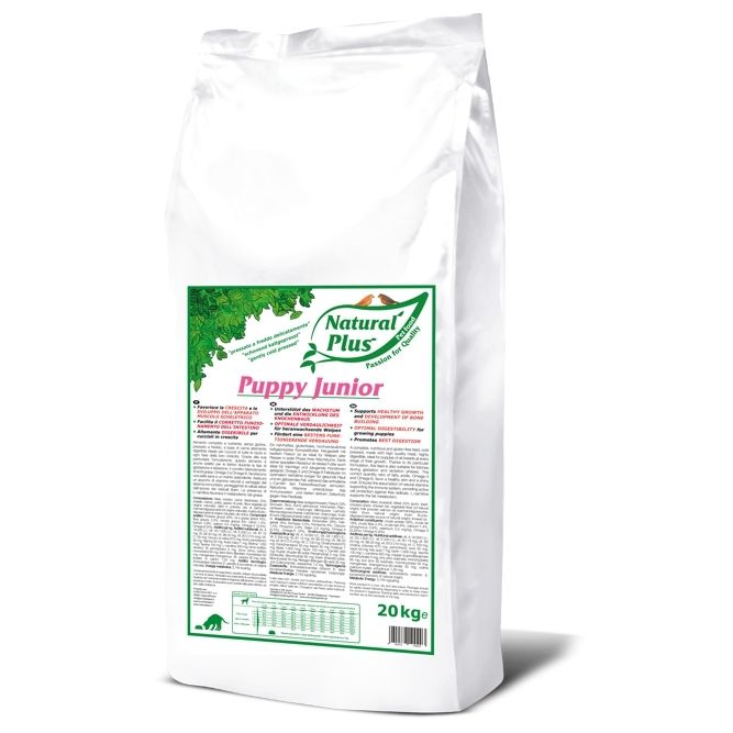 NATURAL PLUS PUPPY JUNIOR 20kg