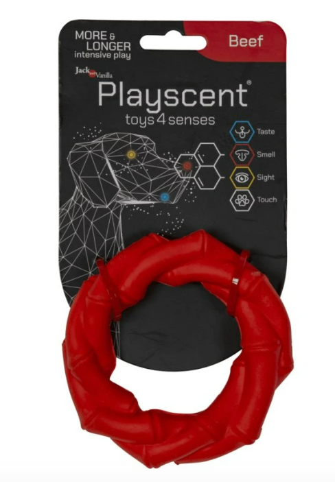 Ring playscent κόκκινο με γεύση βοδινό