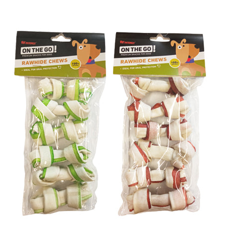 ON THE GO DOUBLE COL KNOTTED BONE 8cm 15-20g 6PCS