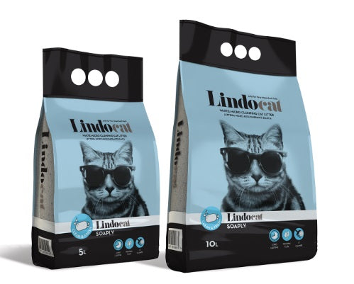 Lindocat Soaply Άμμος Γάτας Marseille Soap Clumping 5lt