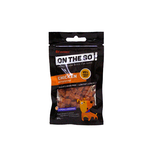 ON THE GO BITES CHICKEN 25gr