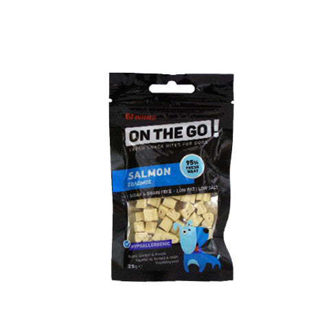 ON THE GO BITES SALMON 25gr