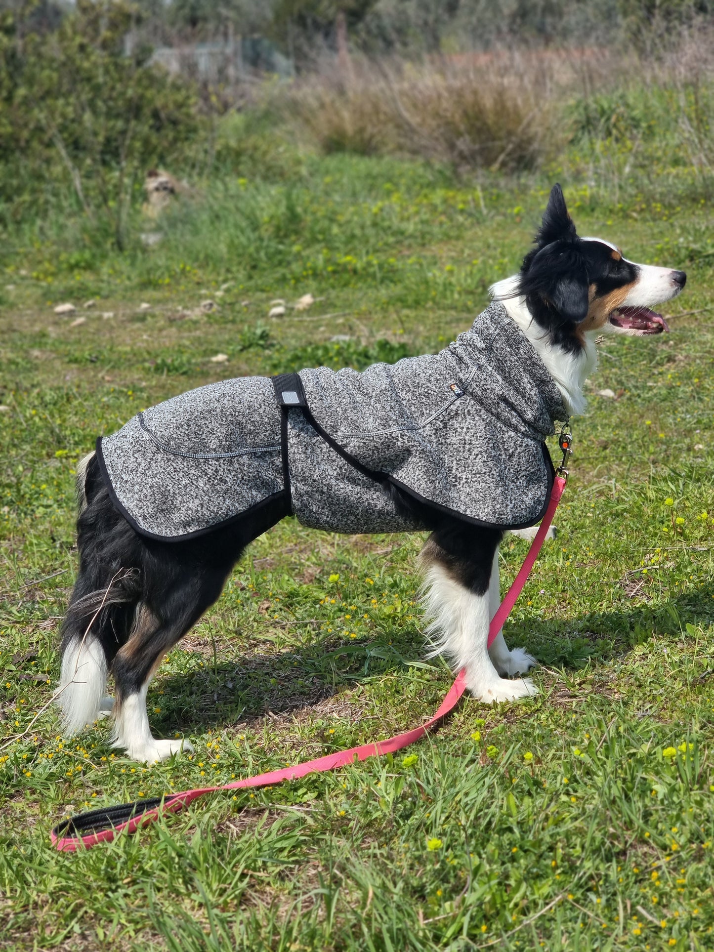 COMFY KNIT JACKET GREY