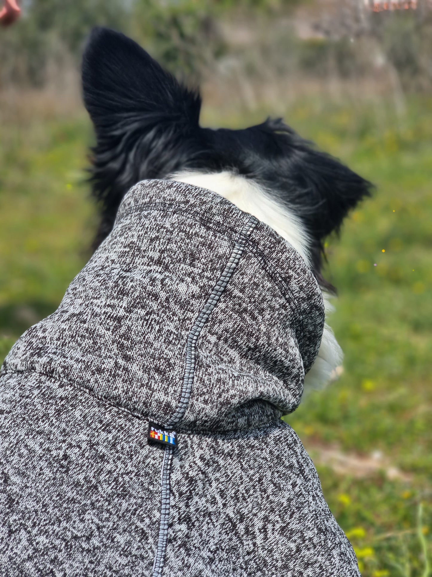 COMFY KNIT JACKET GREY