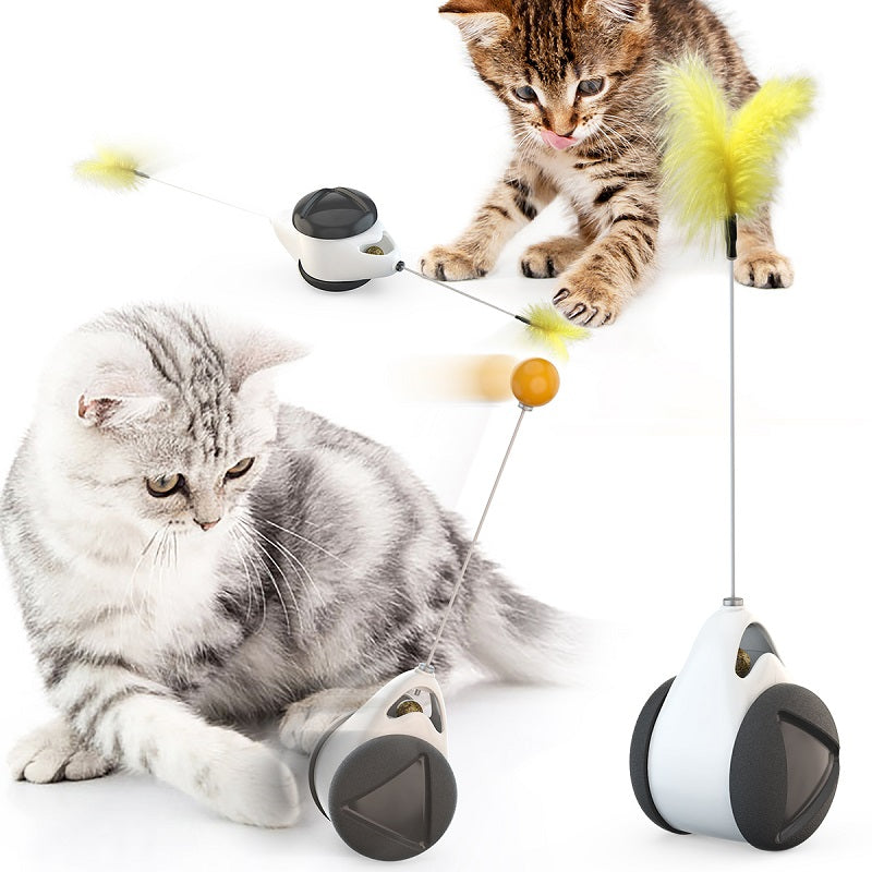 BALANCE CAT TOY BLACK H 240mm 82 X 63 X 57mm