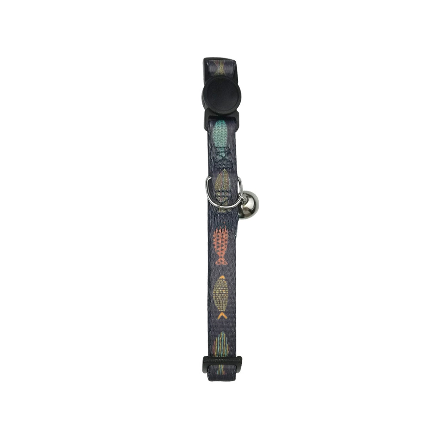 CAT COLLAR FISH BROWN 1 X 20-35CM