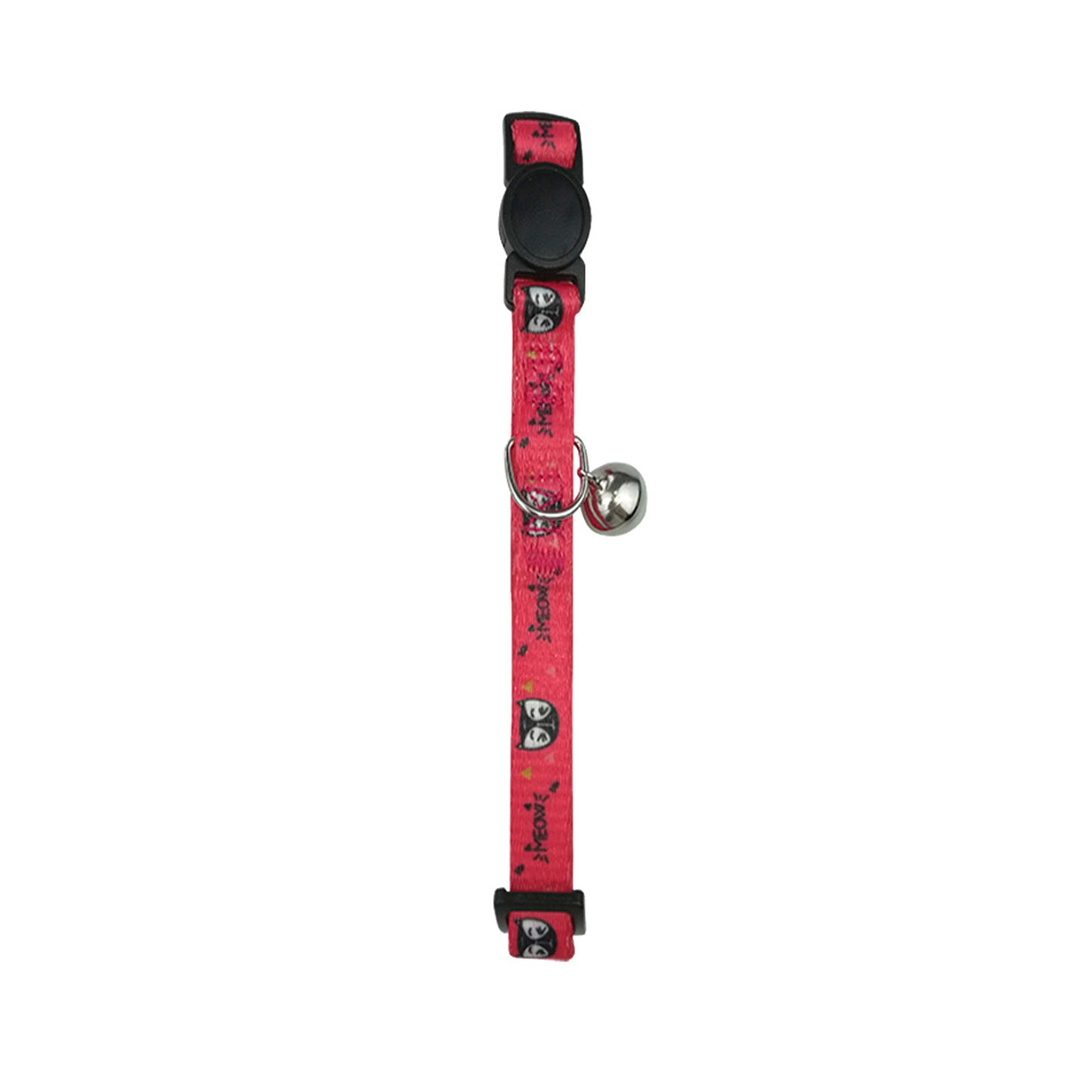 CAT COLLAR MEOW CORAL 1 X 20-35CM
