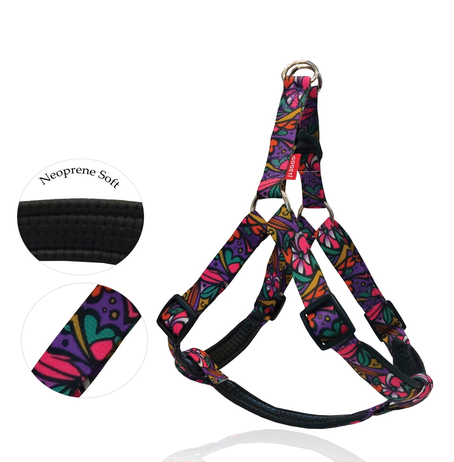 GO GET HARNESS NEOPR PRIMAVERA S 1.5 X 37-50CM