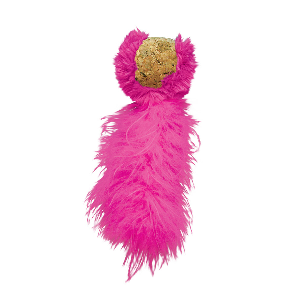 KONG Cat Cork Ball Pink
