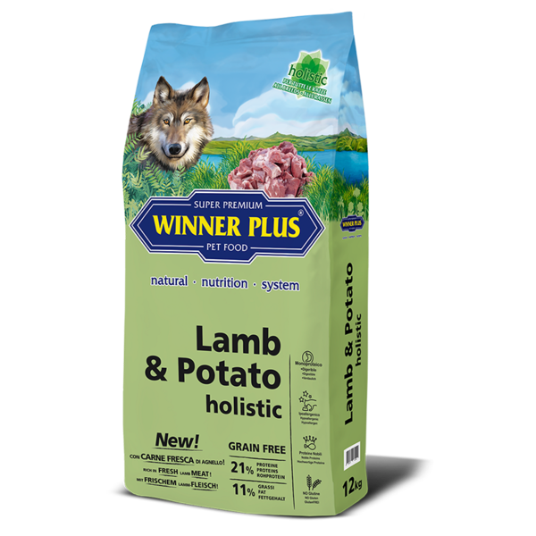 Winner Plus Lamb & Potato Holistic 12kg