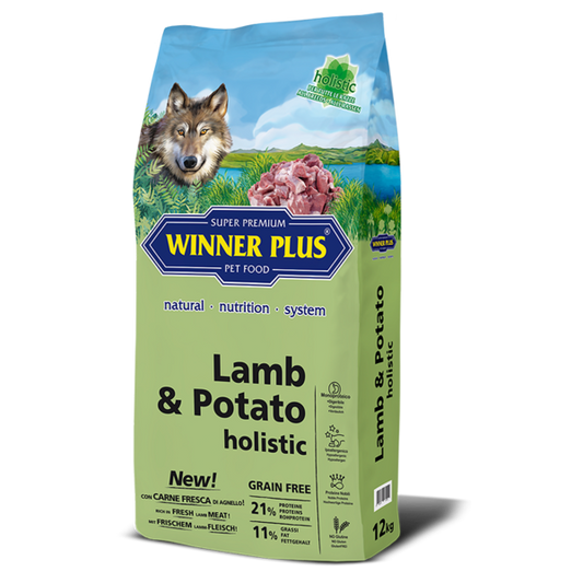 Winner Plus Lamb & Potato Holistic 12kg