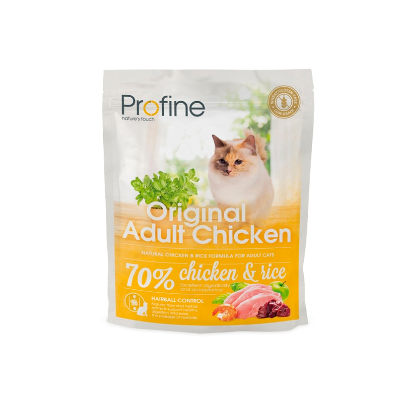 Profine Cat Original Adult Κοτόπουλο & Ρύζι 300gr