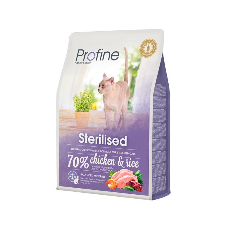 Profine Cat Sterilized Kotopoulo & Ryzi 2Kgr