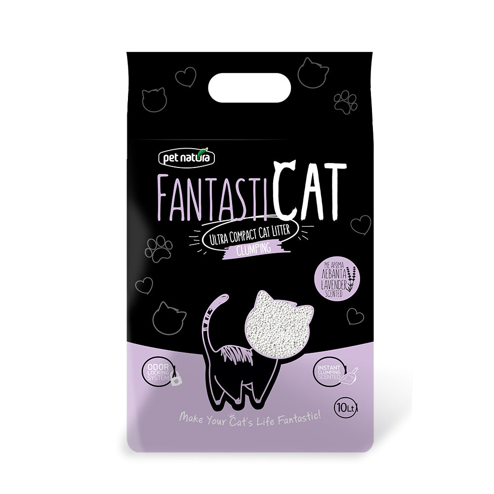Άμμος Γάτας FantastiCat 10ltr Λεβάντα