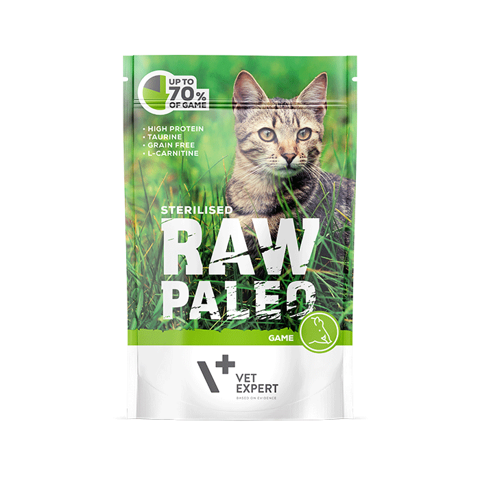 Cat Raw Paleo wet Sterilised Game 100 gr