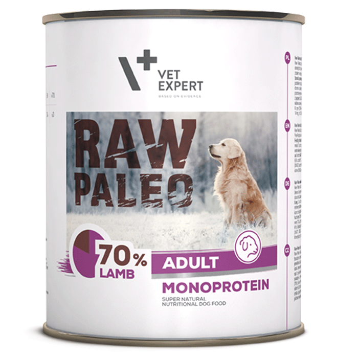 Dog Raw Paleo wet Adult lamb 800 gr