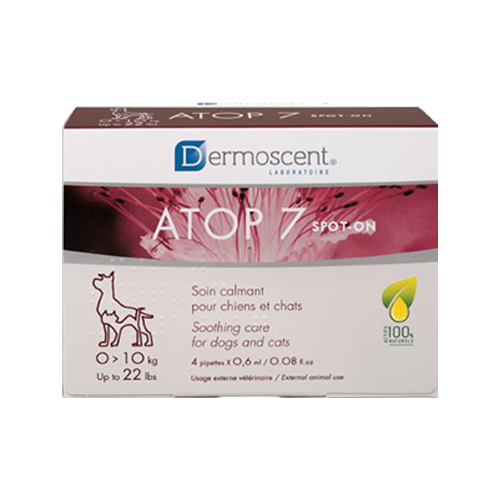 Dermoscent Atop 7 spot-on 1-10 kg 4X0,6 ml