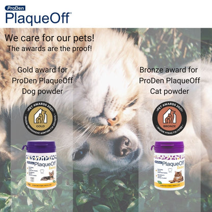 PlaqueOff ProDen Σκόνη 40gr Για Γάτες