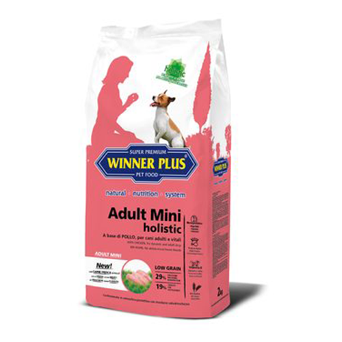 WINNER PLUS Adult Mini Holistic (Low Grain) 2kg