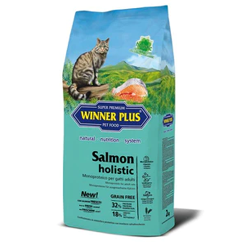 WINNER PLUS Cat Salmon Holistic 300gr