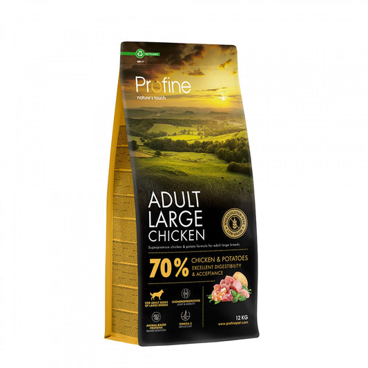 Profine Dog Adult Large Breed Κοτόπουλο & Πατάτα 12Kgr