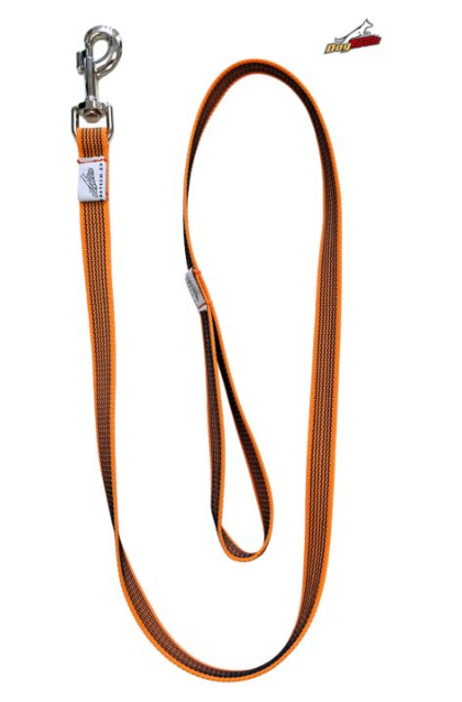 Colored Rubber Leashes 120 cm with handle