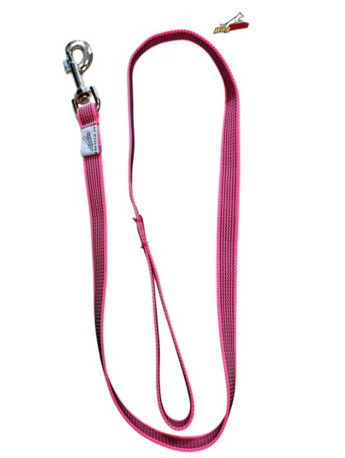 Colored Rubber Leashes 120 cm with handle