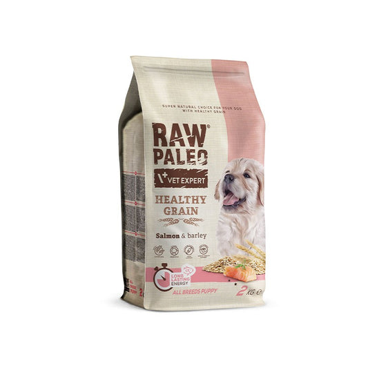 Raw Paleo Healthy grain Puppy Salmon 2 kg