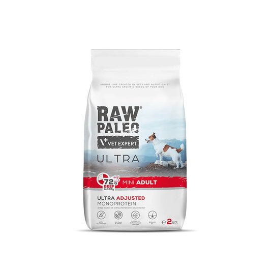 Dog Raw Paleo Ultra Adult mini 2 kg Beef