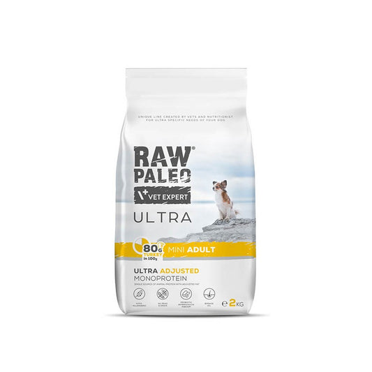 Dog Raw Paleo Ultra Adult mini 2 kg Turkey