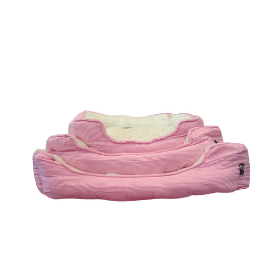 DARBY INDOOR PET BED PINK L 71x58.5x23cm