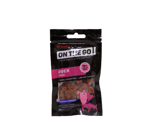 ON THE GO BITES DUCK 25gr