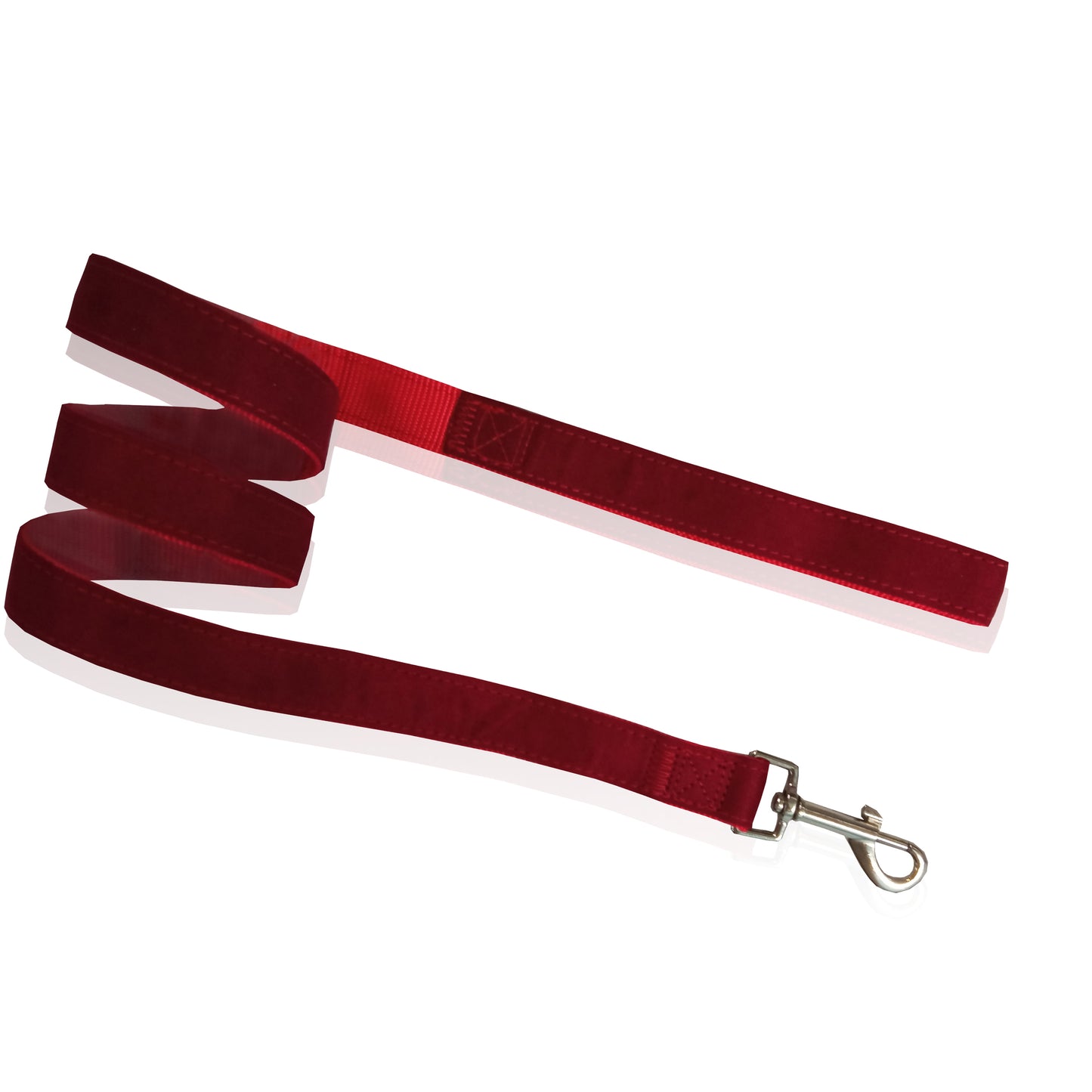 DOG LEASH VELVET RED S 1.5 X 120CM