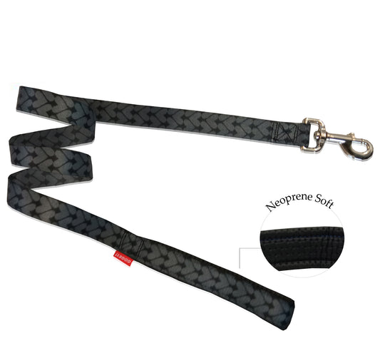 GO GET LEASH NEOP/NE HANDLE CUOR.GRIGI M 2 X 120CM