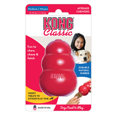 KONG Classic Medium Red