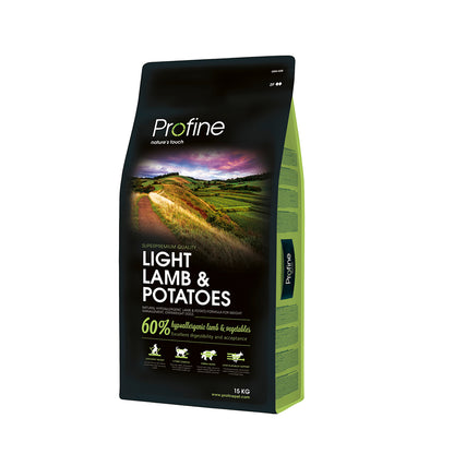 Profine Dog Light Αρνί & Πατάτα 12Kgr + Δωρο Σκηνη Παραλιας