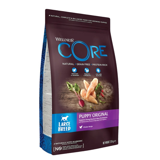 Wellness Core Puppy Original Large Breed Γαλοπούλα & Κοτόπουλο 2.75kg