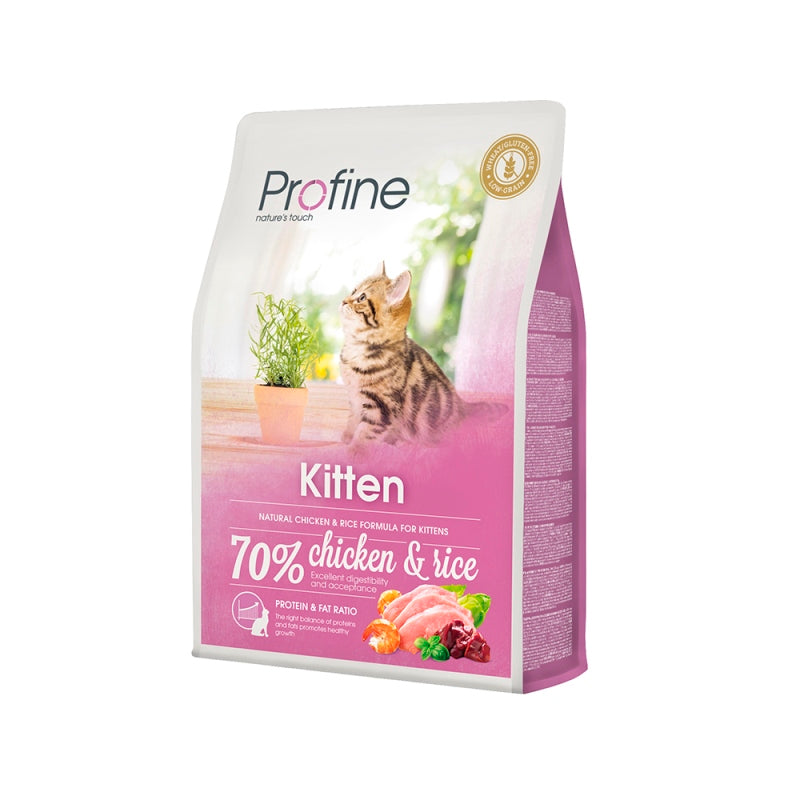 Profine Cat Kitten Κοτόπουλο & Ρύζι 2kg