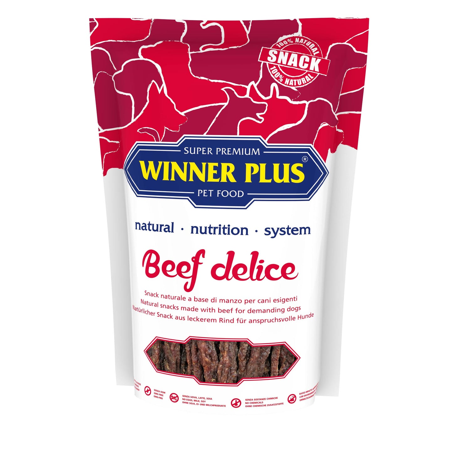 Winner Plus Beef Delice Λιχουδιές Σκύλου 100gr