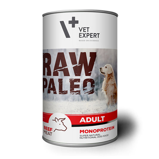 Dog Raw Paleo wet Adult beef 400 gr