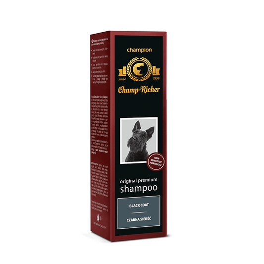 CHAMP-RICHER-dog shampoo black coat 250 ml