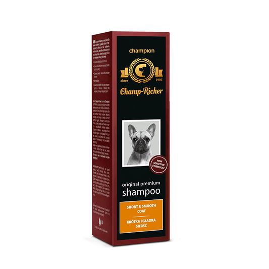 CHAMP-RICHER-dog shampoo short & smooth coat 250 ml
