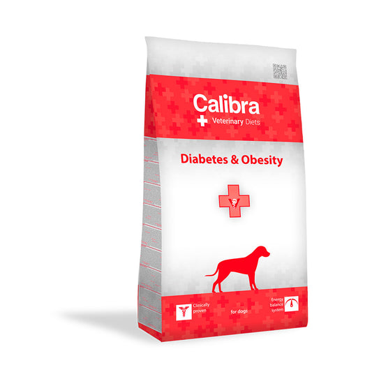 Calibra VD Dog Diabetes & Obesity 12Kgr