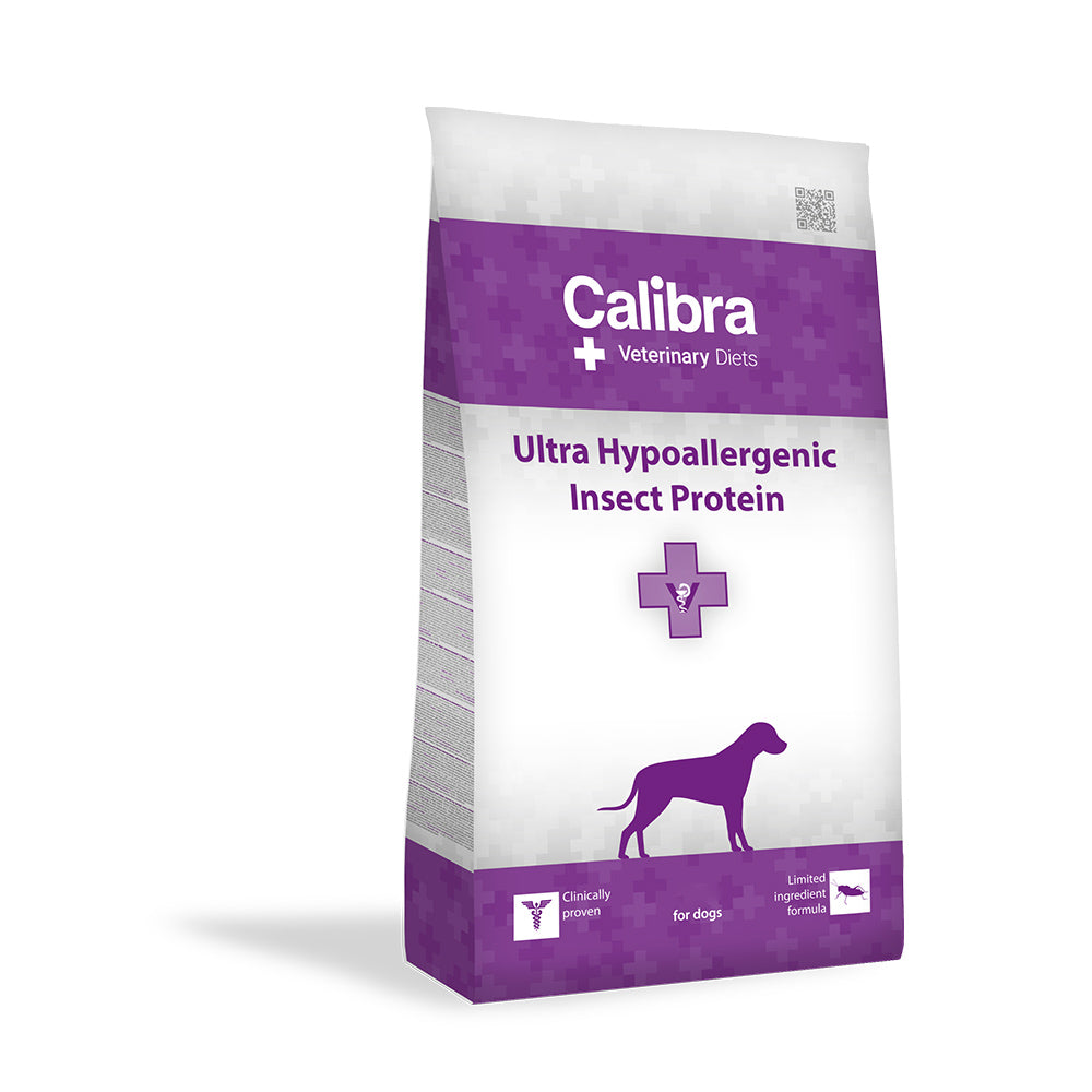 Calibra VD Dog Ultra-Hypoallergenic Insect 12Kgr