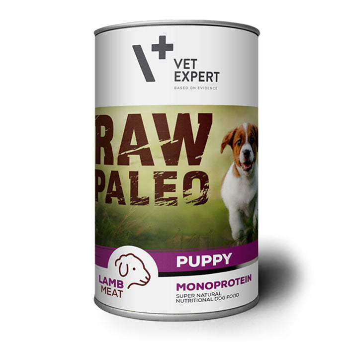 Dog Raw Paleo wet Puppy lamb 400 gr