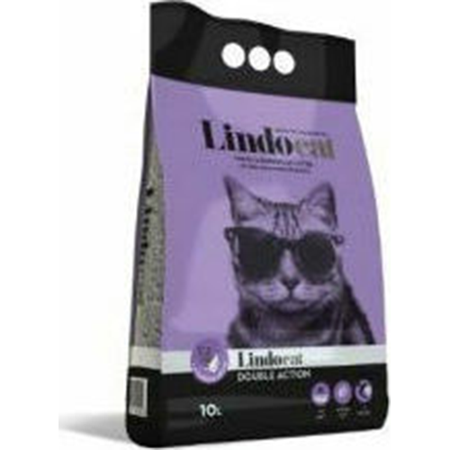 Lindocat Double Action Άμμος Γάτας Λεβάντα Clumping 10 lt