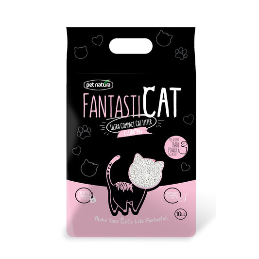 Άμμος Γάτας FantastiCat 10ltr Baby Powder